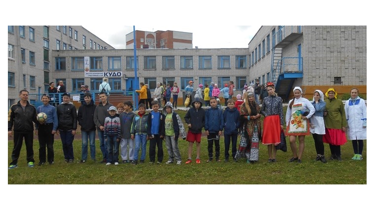 Дети Московского района г. Чебоксары сыграли бразильский футбол