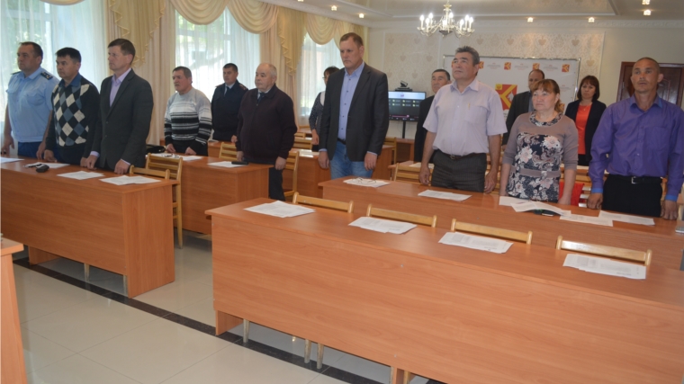 Состоялось заседание Собрания депутатов Красноармейского района шестого созыва