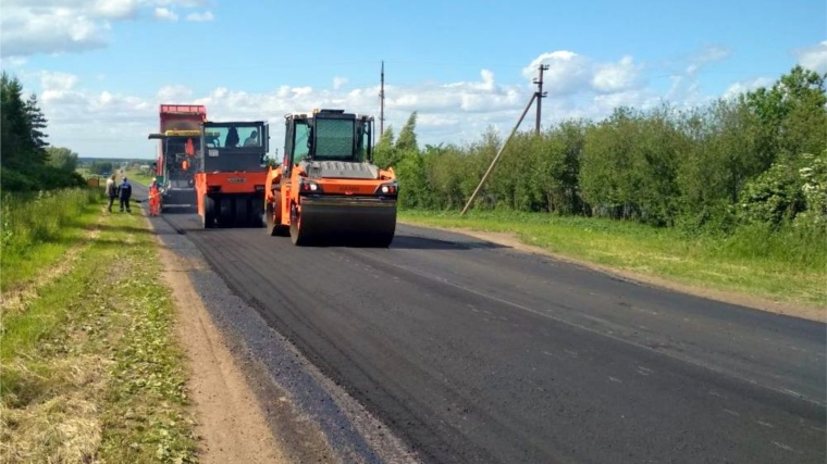 В рамках программы «Безопасные и качественные дороги» в Моргаушском районе начался ремонт автодороги «Шомиково-Поженары»