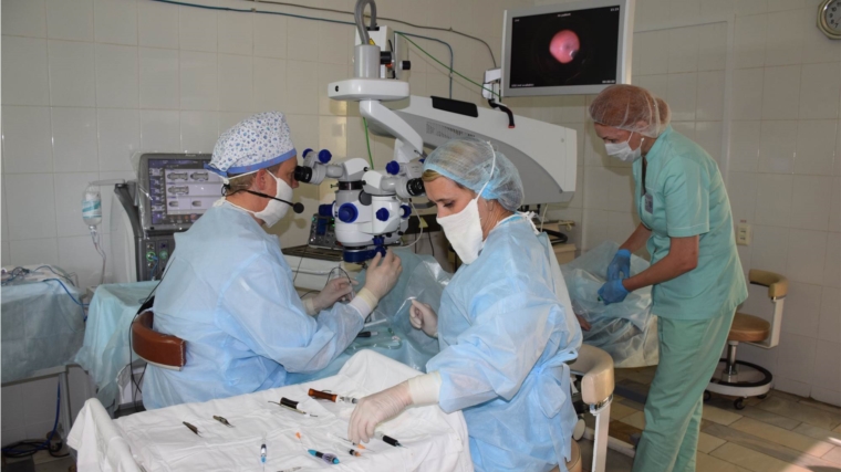 В Чебоксарах проходит шестой Межрегиональный семинар «Практические аспекты современной витреоретинальной хирургии»