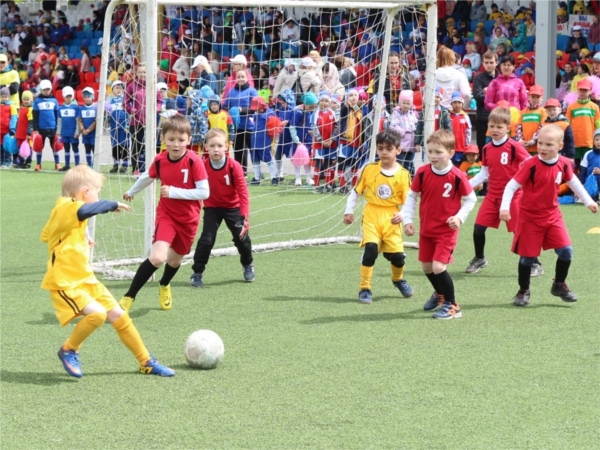 В Чебоксарах прошли финальные игры чемпионата по мини-футболу среди дошкольников ("Мой город Чебоксары")