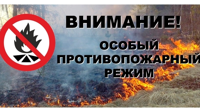 На территории города Новочебоксарска установлен особый противопожарный режим
