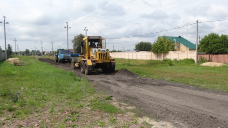В Заволжье продолжаются работы по ремонту дорог частного сектора