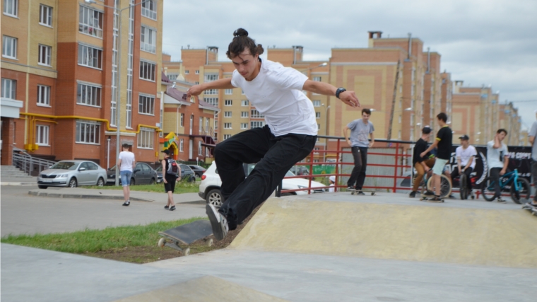 Скейтбординг: в Чебоксарах прошли зрелищные соревнования