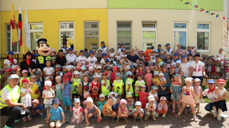 В чебоксарском детском саду в рамках республиканской подпрограммы открылся очередной автогородок