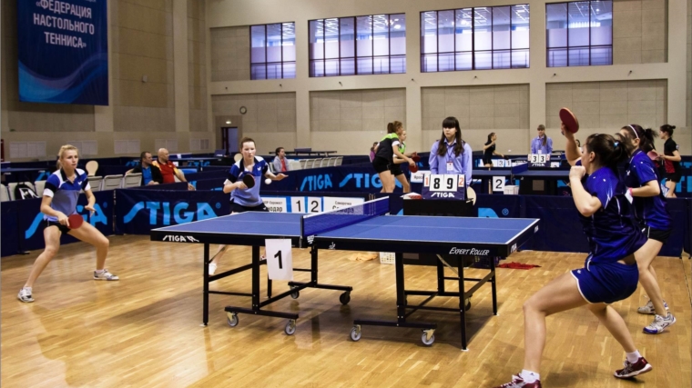 Спортсмены Чувашии примут участие в IV летней Спартакиаде молодежи России по настольному теннису