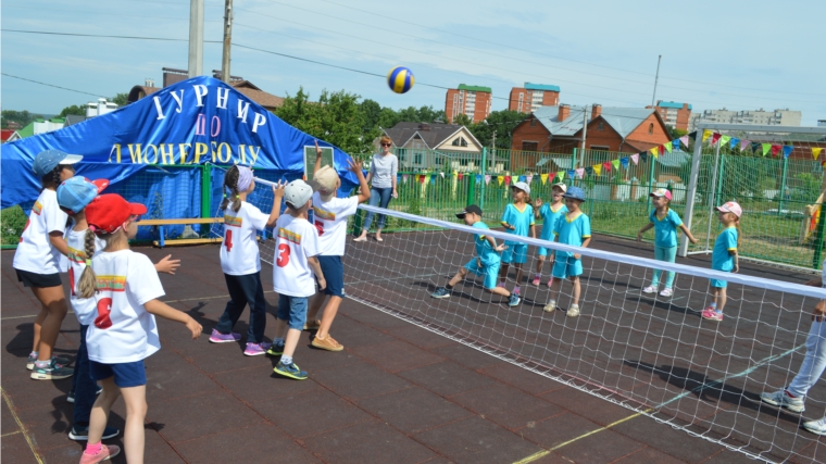 В детских садах г. Чебоксары проводятся спортивные мероприятия в преддверии Дня физкультурника