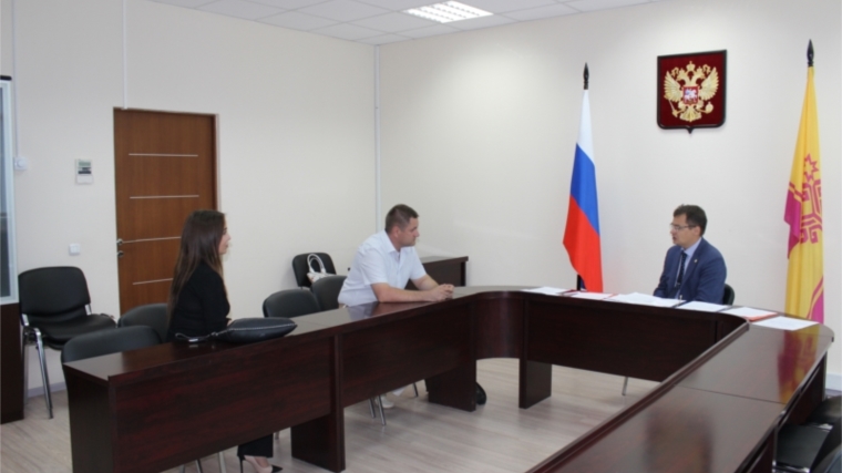 Александр Рыбаков провел прием предпринимателей в Приемной Президента России в Чувашской Республике