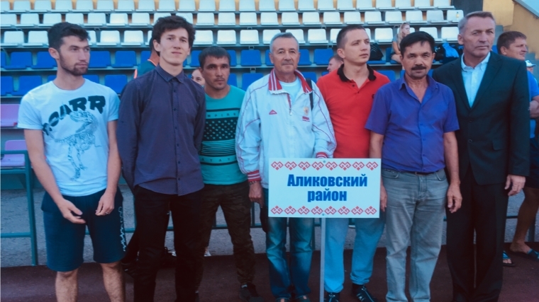Команда Аликовского района принимает активное участие в розыгрыше «Кубка дружбы»