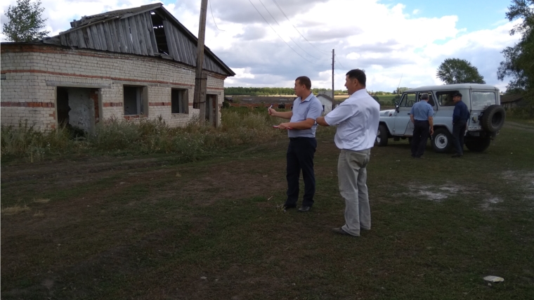 В Большеяушском сельском поселении рабочая группа провела обход пустующих ферм