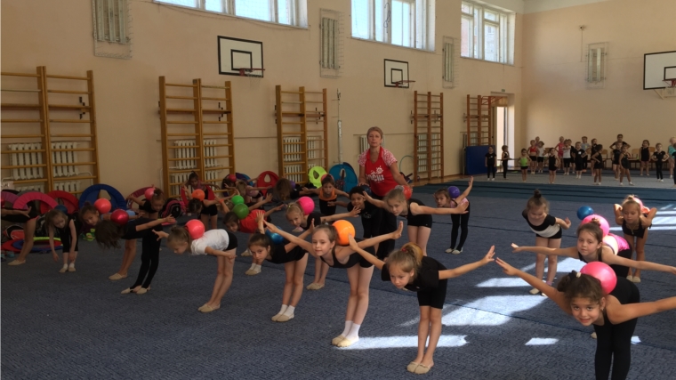 С 13 по 19 августа в Чебоксарах проводятся тренировочные сборы по художественной гимнастике