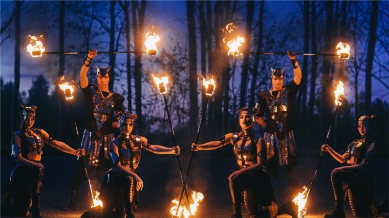 Огненное шоу состоится в День города Чебоксары на Московской набережной