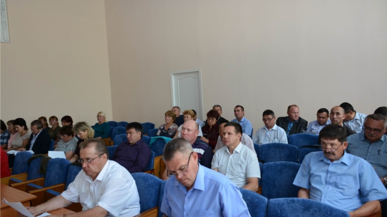 Состоялось 36-е внеочередное заседание Вурнарского районного Собрания депутатов