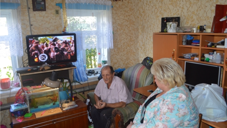 Уполномоченный в рамках рабочего визита в Моргаушский район посетила многодетную семью