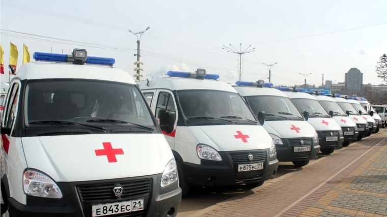Автопарк скорой медицинской помощи Чувашии пополнят 9 автомобилей