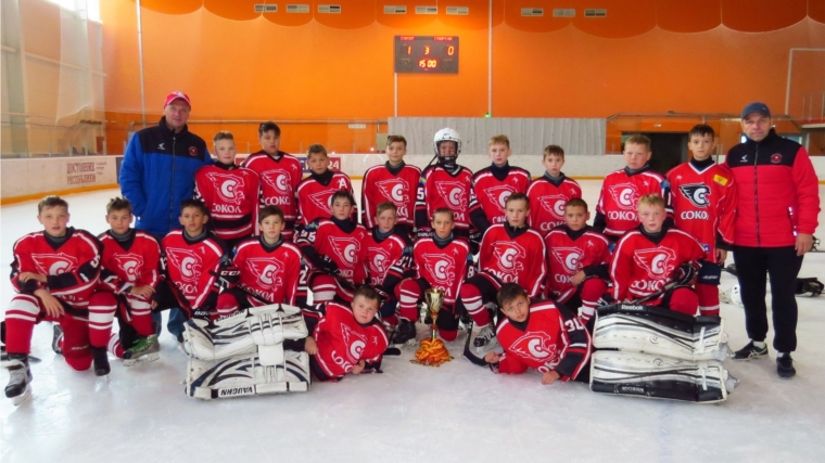 Хоккейная команда «Сокол-2007» – победитель турнира, посвященного Дню знаний