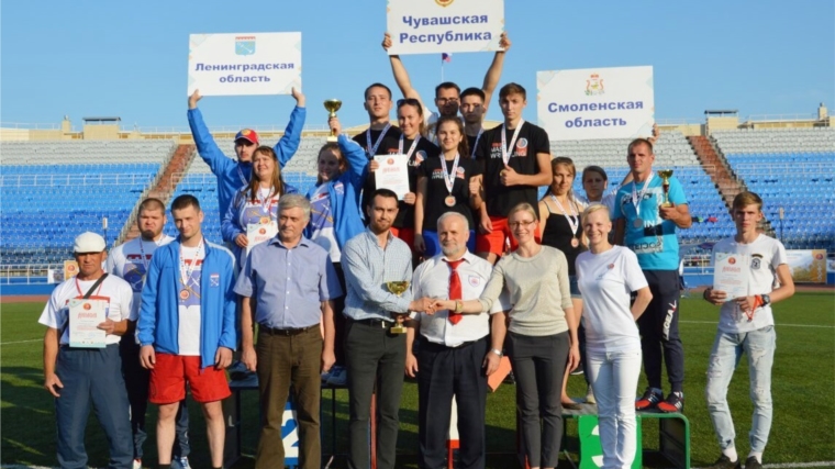 Сборная Чувашии достойно выступила на Всероссийских соревнованиях по мас-рестлингу