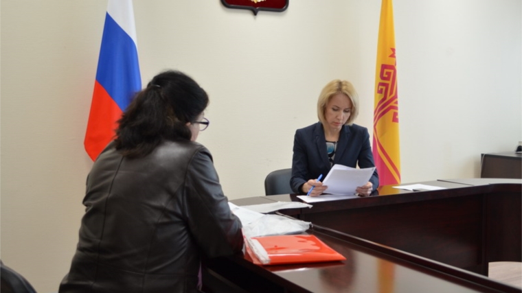 Руководитель Управления Росреестра по Чувашской Республике Екатерина Карпеева проведет прием граждан