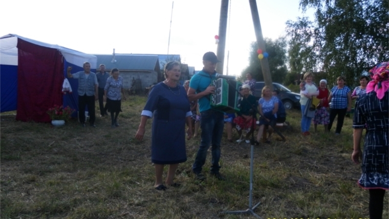 Артисты Штанашского СДК - на Дне деревни Лесная