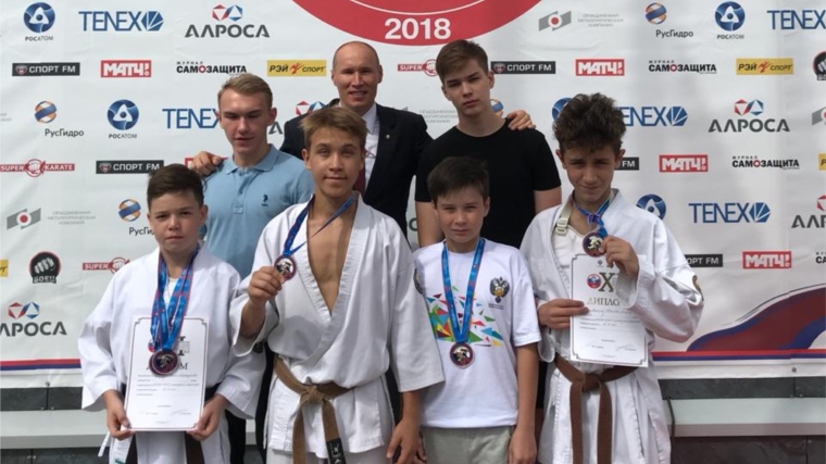 Каратисты Чувашии победно выступили на XI открытых Всероссийских юношеских играх боевых искусств