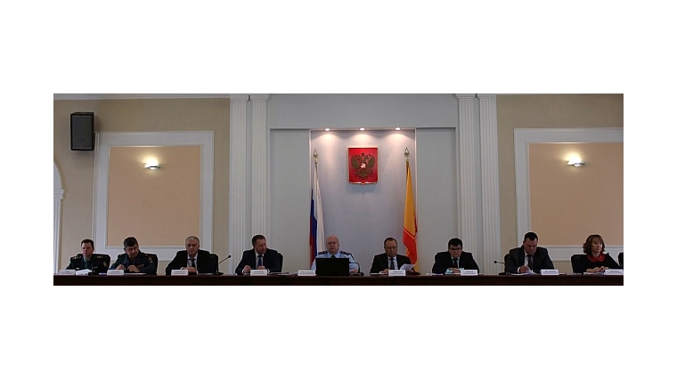 В прокуратуре Чувашской Республики состоялось расширенное заседание Координационного совещания руководителей правоохранительных органов