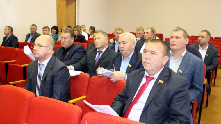 Состоялось 32-ое очередное заседание Моргаушского районного Собрания депутатов