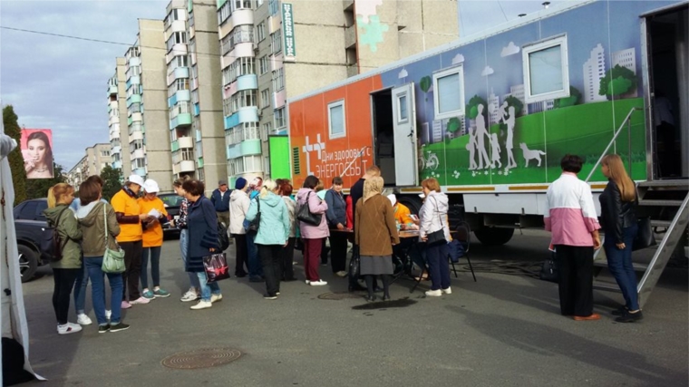 В Новочебоксарске прошла федеральная акция «Дни здоровья с «ЭнегосбыТ Плюс»