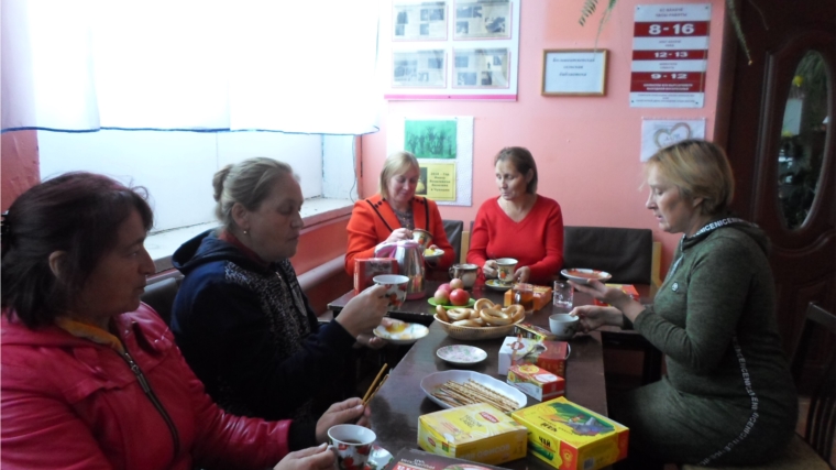 День чаепития «Чай здоровью – лучший друг» в Большеатменском СДК