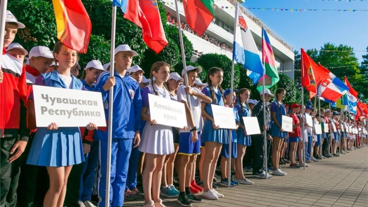Команда Чувашии в десятке лучших по итогам Всероссийских спортивных соревнований школьников