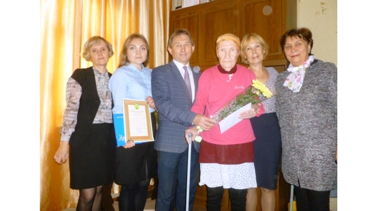 Жительнице Новочебоксарска Варваре Андреевне Андреевой — 95 лет