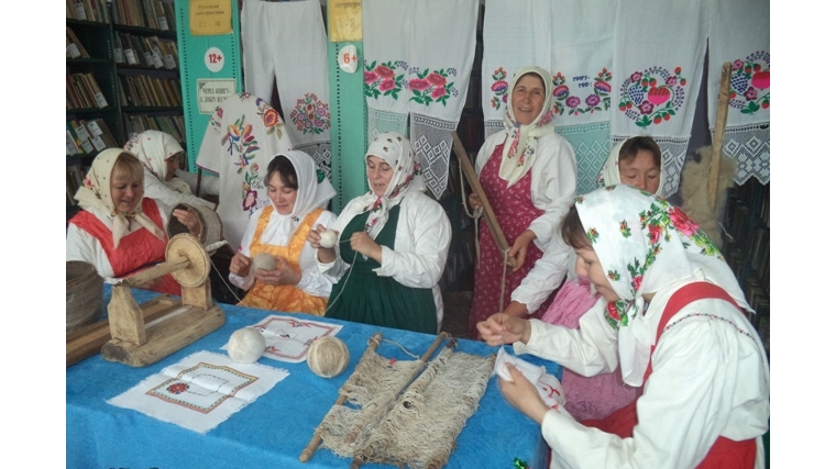 Фольклорный праздник в Ишпарайкинской сельской библиотеке