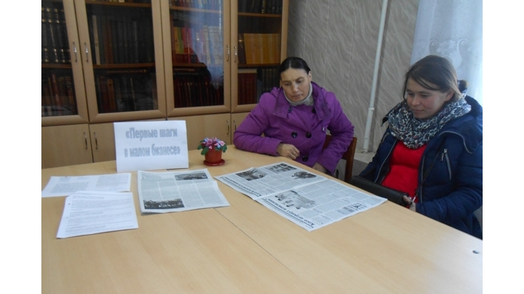 В Большевыльской сельской библиотеке провели час периодики «Первые шаги в малом бизнесе»