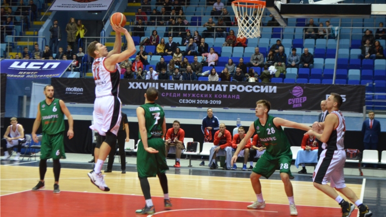 БК «Чебоксарские ястребы» начали чемпионат России по баскетболу с победы