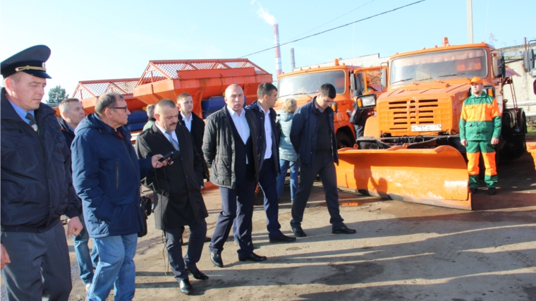 Поддерживать чебоксарские дороги зимой в нормативном состоянии будут более 90 машин спецтехники АО «Дорэкс»