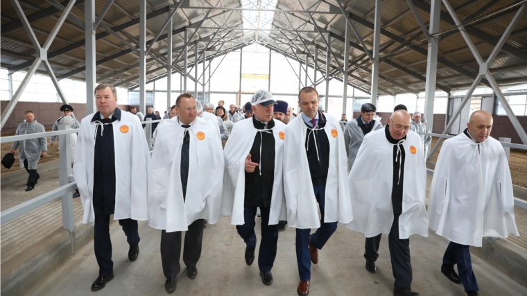 Глава Чувашии Михаил Игнатьев с рабочим визитом посетил Вурнарский район