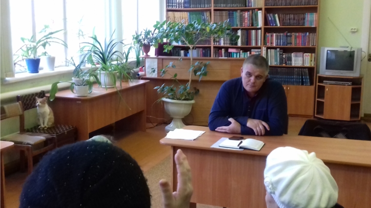 20 октября в городской библиотеке-филиале №3 им. М. Сеспеля состоялась встреча с депутатом городского Собрания депутатов