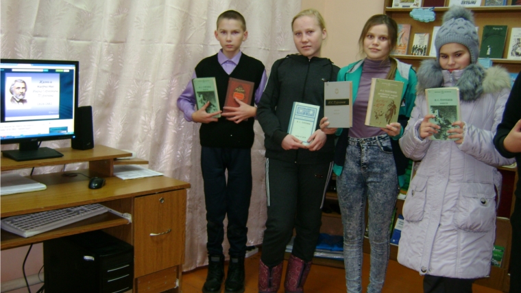 Литературный час в Калининской сельской библиотеке