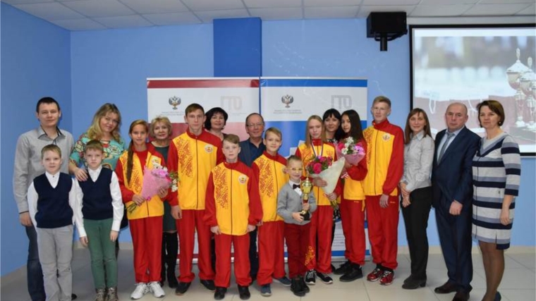 В Чувашии чествовали школьников - участников Всероссийского фестиваля ГТО