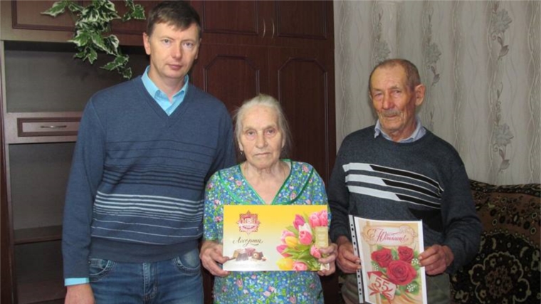Супруги Рузавины из с. Алтышево Алатырского района отметили 55-летие совместной жизни