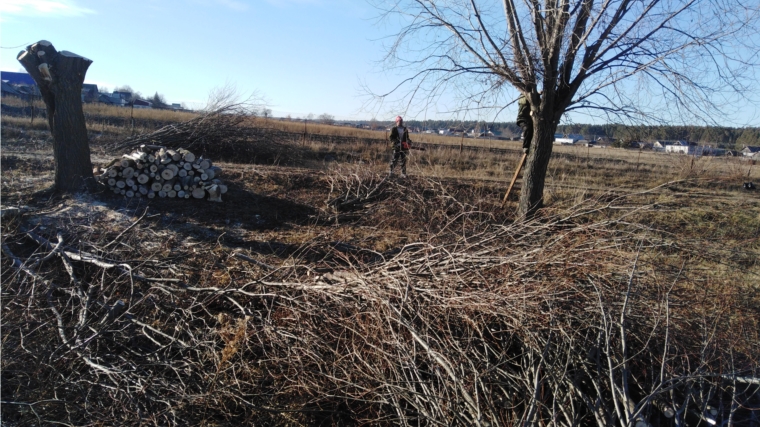 В Большебуяновском сельском поселении продолжаются работы по благоустройству