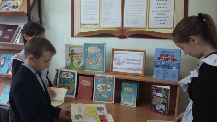 В Токаевской сельской библиотеке прошла беседа - диалог "Есть права и у детей"