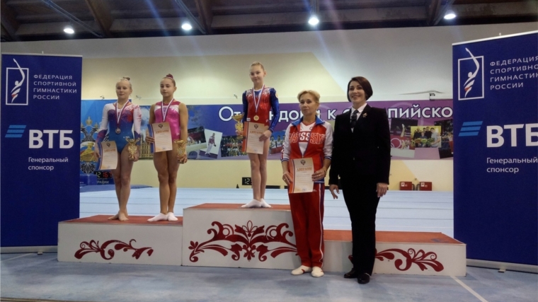 Новые награды в копилке у спортивных гимнастов