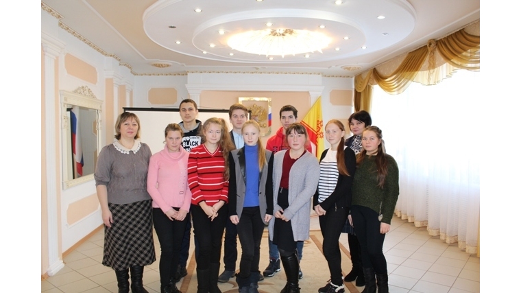 «Семья и семейные ценности в современном мире» – встреча с учащимися Большечурашевской СОШ в отделе ЗАГС Ядринской районной администрации