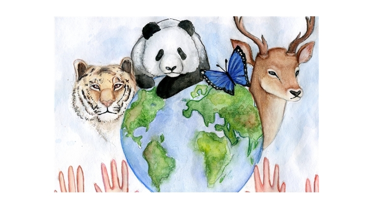 Более 100 школьников приняли участие в республиканском конкурсе рисунков и плакатов «Наша планета — в наших руках»