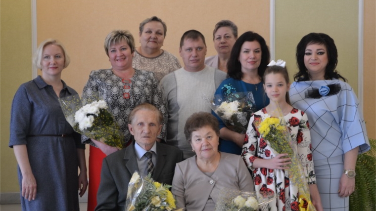 Супруги Друзины из Алатыря отметили 50-летие совместной жизни