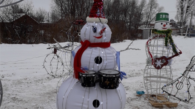Участие в районном творческом конкурсе «Снеговик 2019»