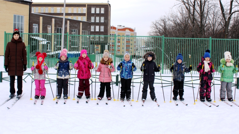 Спорт круглый год: в детских садах г. Чебоксары проходят занятия по физической культуре на открытом воздухе