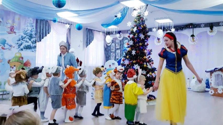 В детских садах г. Чебоксары продолжаются новогодние утренники