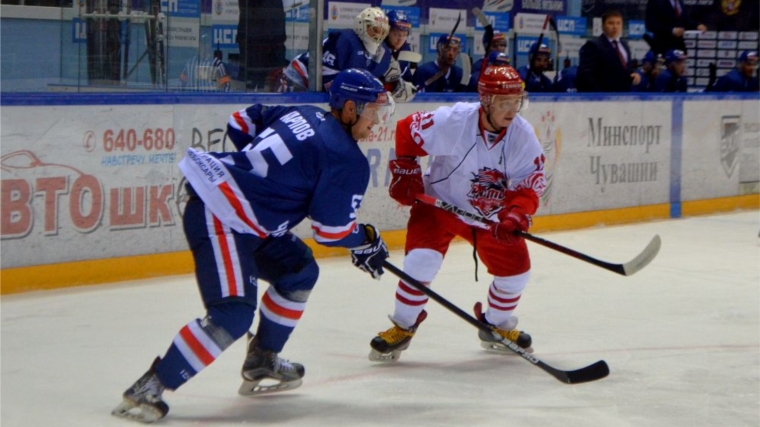 Хоккейная команда «Чебоксары» сыграет в Ростове-на-Дону