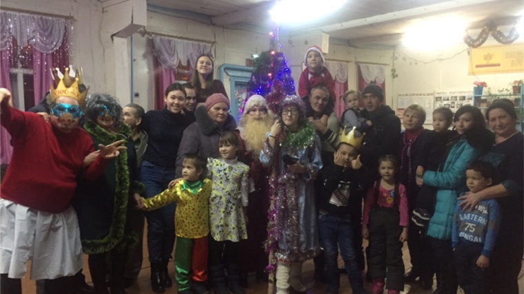 Новогодний бал-маскарад в Калайкасинском СК.